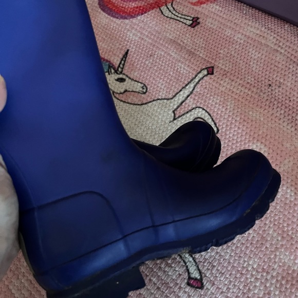 Hunter boots purple(girls size 1uk/3us - Picture 4 of 4